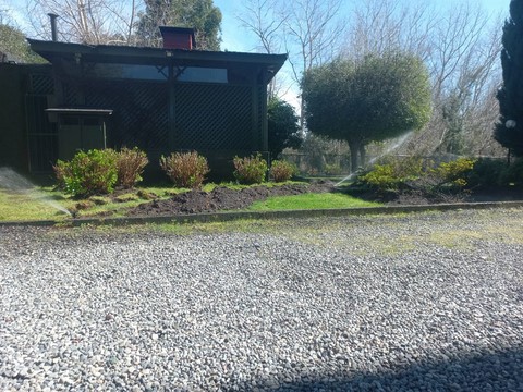 Riego condominio Pucón riegos automaticos