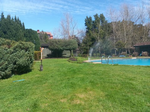 Riego condominio Pucón riegos automaticos