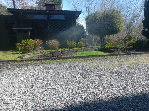 Riego condominio Pucón riegos automaticos